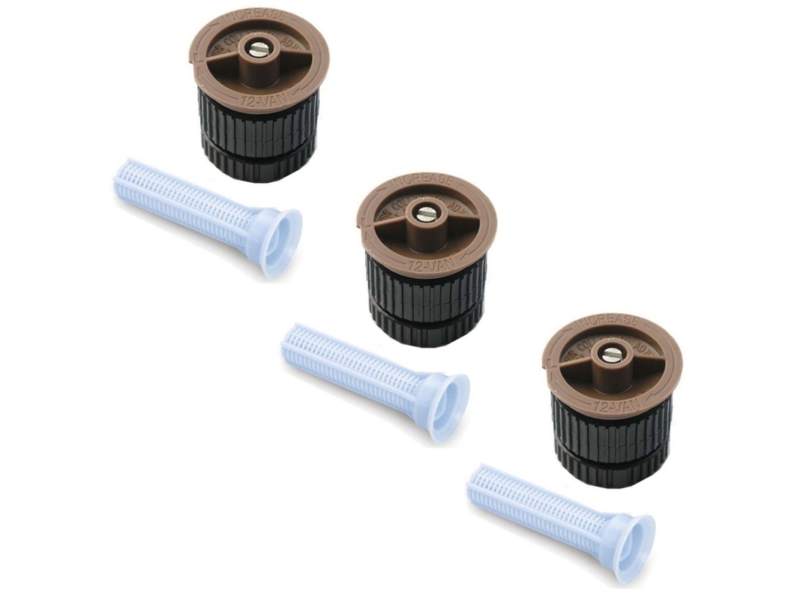 Tobera Difusores 12 Van. Alcance 3,70 Mts (pack X 3) Tobera Rain Bird 12 Van Para Difusores De Sector Regulable. De 0º A 330º Según Modelos. De Fácil