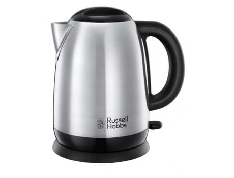 Russell Hobbs Adventure Hervidor eléctrico 1,7 L 2400 W Negro Plata