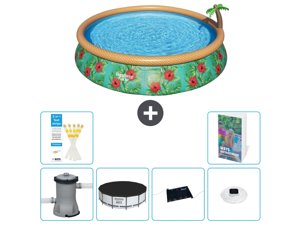 Bestway Piscina Bestway Fast Set Redonda - 457x84 Cm - 7-peças S328
