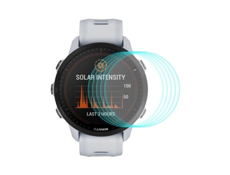 5 piezas para Garmin Forerunner 955 ENKAY 0,2 mm 9H protector de pantalla de vidrio templado película de reloj