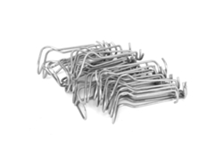 30 clips de resorte de acero inoxidable para soporte de plantas de 11 mm de diámetro para jardín