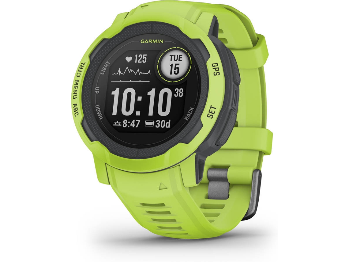 Smartwatch GARMIN Instinct 2 (Bluetooth  - Hasta 28 días de autonomía - Verde lima)