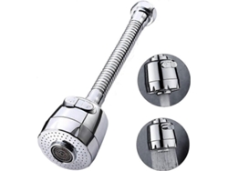 Aerador De Grifo Giratorio 360 Grados, Ducha Ajustable Con 2 Modos Y Filtro (largo)
