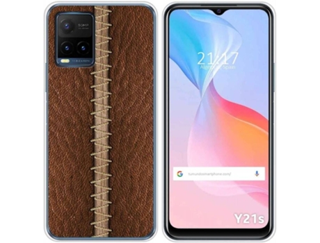 Carcasa Vivo Y21s / Y33s TUMUNDOSMARTPHONE Cuero 01 Multicolor