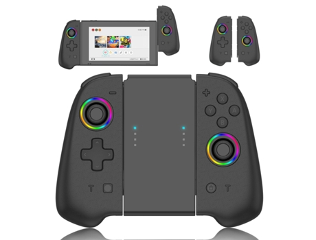 Mando Nintendo Switch WEIMAI Gamepad (Inalámbrico - Negro)