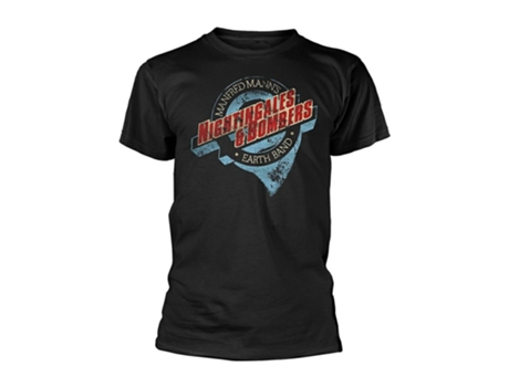 Camiseta ROCKINSTONE de Manfred Mann's Earth Band Nightingales & Bombers (Algodón - L)