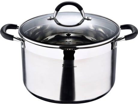 Olla MASTERPRO BGMP-1506-BK (Gris - Acero Inoxidable)