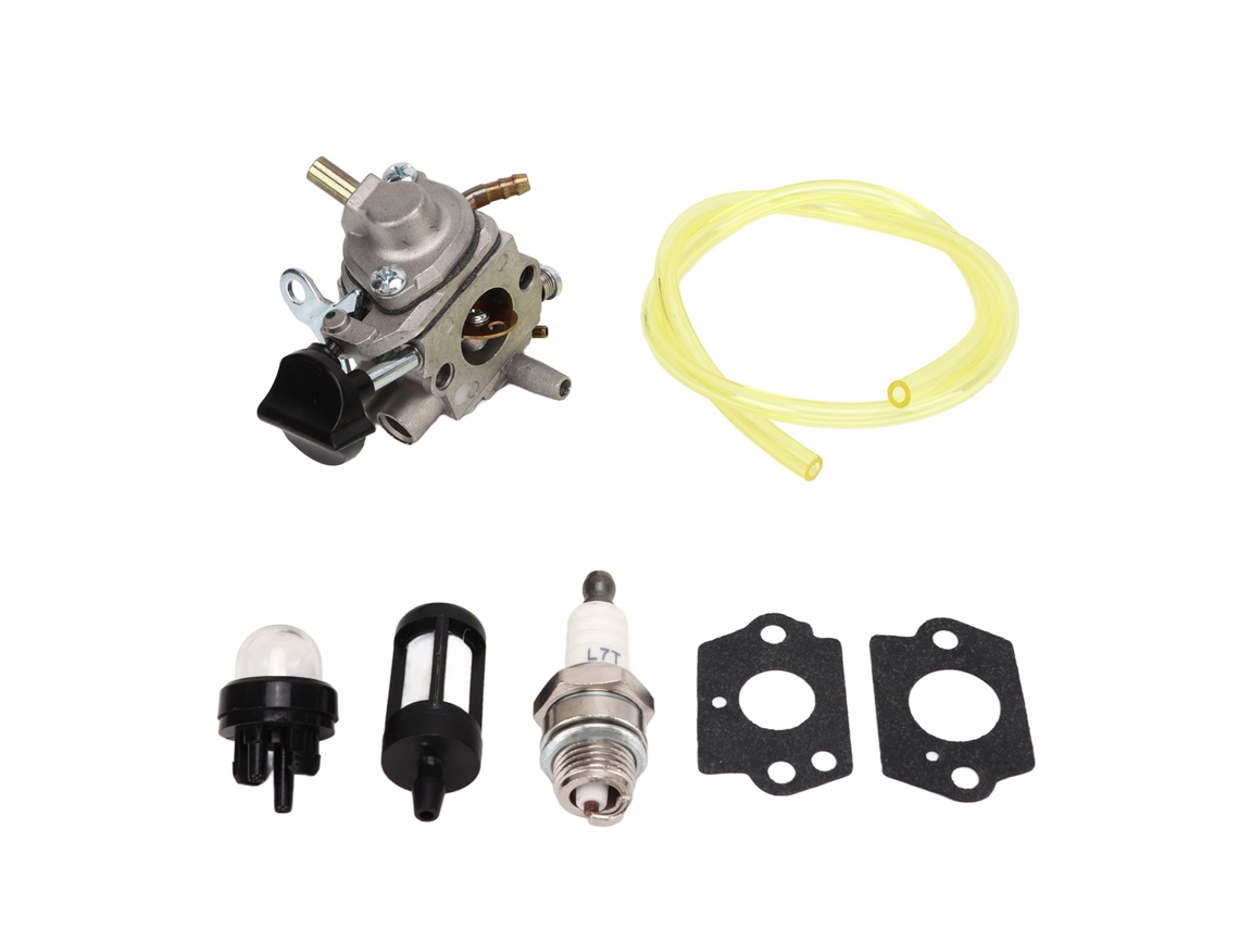 Kit de carburador para Stihl BR500 con filtro de combustible, bujía y bola de arranque estable