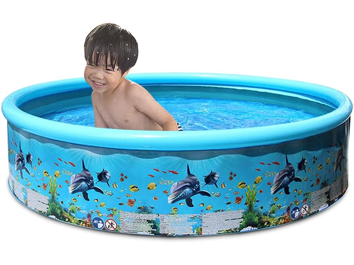 Piscina Portátil Plegable Piscinas Natación Bebés Adultos Resistente