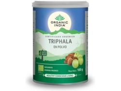 Té ORGANIC INDIA Lata De Pó Triphala Orgânica (100 g de pó)