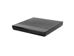 Grabadora de DVD externa USB 3.0 para Windows, color negro.