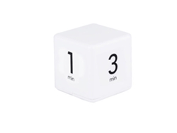 Cronómetro Digital Cúbico Con Temporizador Para Cocina, Alarma Con Cuenta Regresiva, Función De Volteo De 1, 3, 5 Y 10 Minutos.