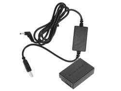 2026-batería Falsa Lp-e17 Con Cable Usb Para Canon M3/m5/m6, Acoplador Dc Usb