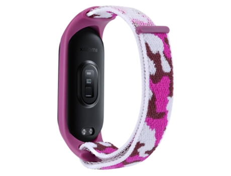 Correa de nailon ajustable para Xiaomi Mi Band 5/6/7 - purpúreo