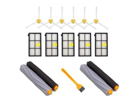 Accesorio Aspiradores IROBOT Kit cepillos filtros hepa i roomba 980 990 900 896 886 870 865 866