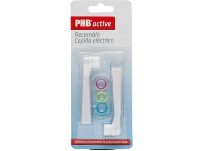 Recarga para Cepillo de Dientes PHB Active Adult Electric Recambios 2 Unidades