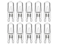 Bombilla Halógena G9 40w 230v 480lm 2900k Blanco Cálido Regulable Paquete De 10