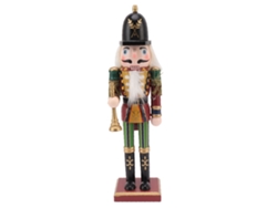 Muñeca de nogal estilo Baok, figura ornamental, regalo para la decoración del hogar, dormitorio u oficina - Trompeta