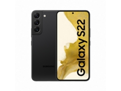 Smartphone SAMSUNG Galaxy S22 SM-S901EZKDTUR smartphones 15,5 cm (6.1) SIM doble Android 12 USB Tipo C 8 GB 128 GB 3700 mAh Negro