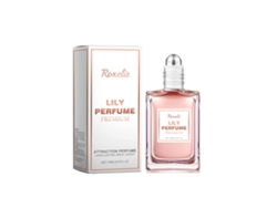 Perfume de mujer con ferreomonio y aroma a lirio.