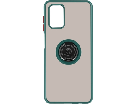 Carcasa y Soporte Samsung Galaxy A02s AVIZAR Función de soporte de Anillo de Metal Verde