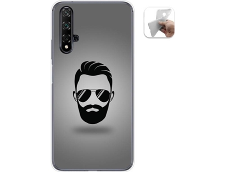 Carcasa Huawei Nova 5T / Honor 20 TUMUNDOSMARTPHONE Barba Multicolor