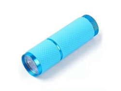 Mini lámpara UV LED portátil para uñas de gel, lámpara de fototerapia para uñas estilo linterna doméstica Ly Ebike
