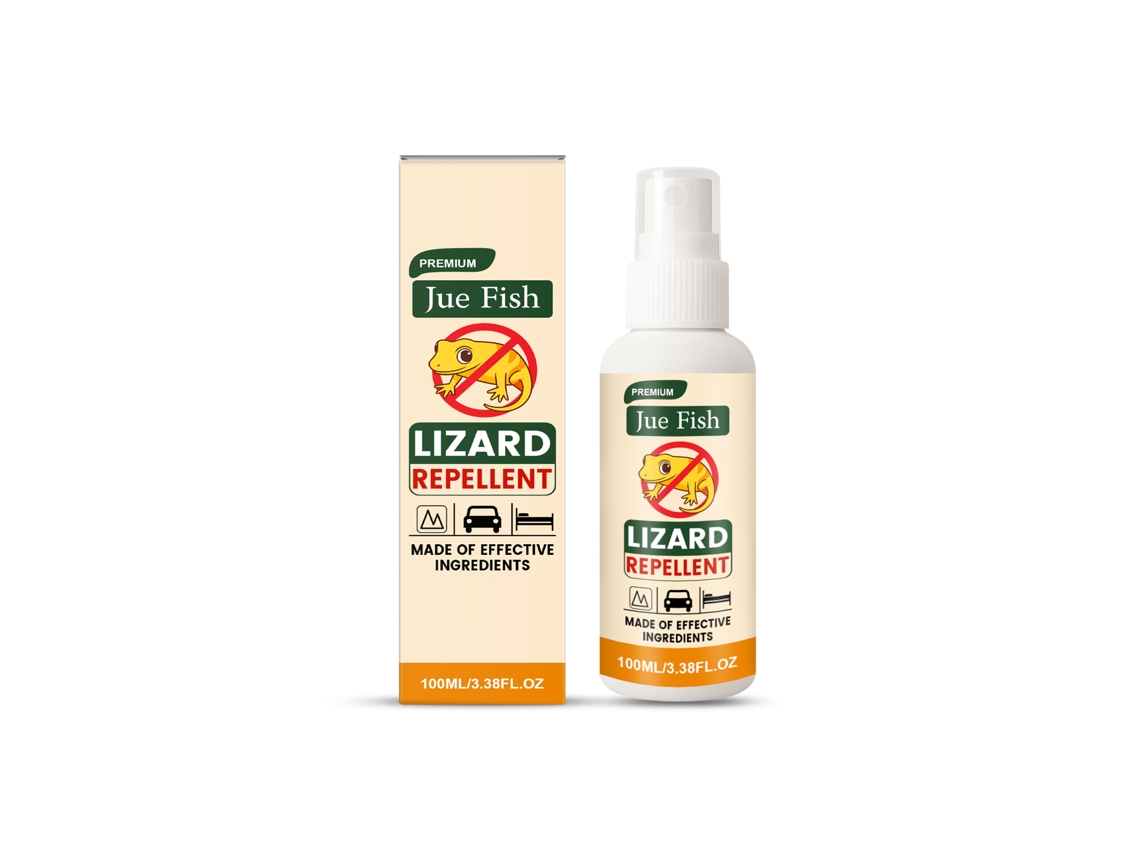 Repelente de lagartijas en aerosol eficaz y seguro para el hogar y el jardín.