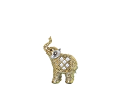 Figura Decorativa DRW (Resina - Dorado)