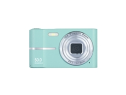 Câmara Digital 4K M03 Tela LCD de 2,4 Polegadas Zoom 16x Mini Câmara Compacta Verde 