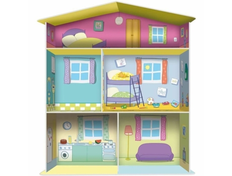 Puzzle 3D LISCIANI GIOCHI Peppa Pig Learning House 3D