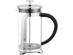 Cafetera De Émbolo Con Filtro, 350 Ml (12 Oz), Vidrio De Borosilicato Y Acero Inoxidable 304.