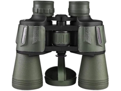 Binoculares telescópicos con zoom 20x50, portátiles, de alta potencia, HD, para viajes diurnos, compactos, para niños, color verde Bestvite