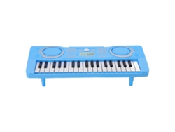 Teclado De Piano De Juguete Para Niños Con 37 Teclas - Instrumento Musical Educativo - Azul