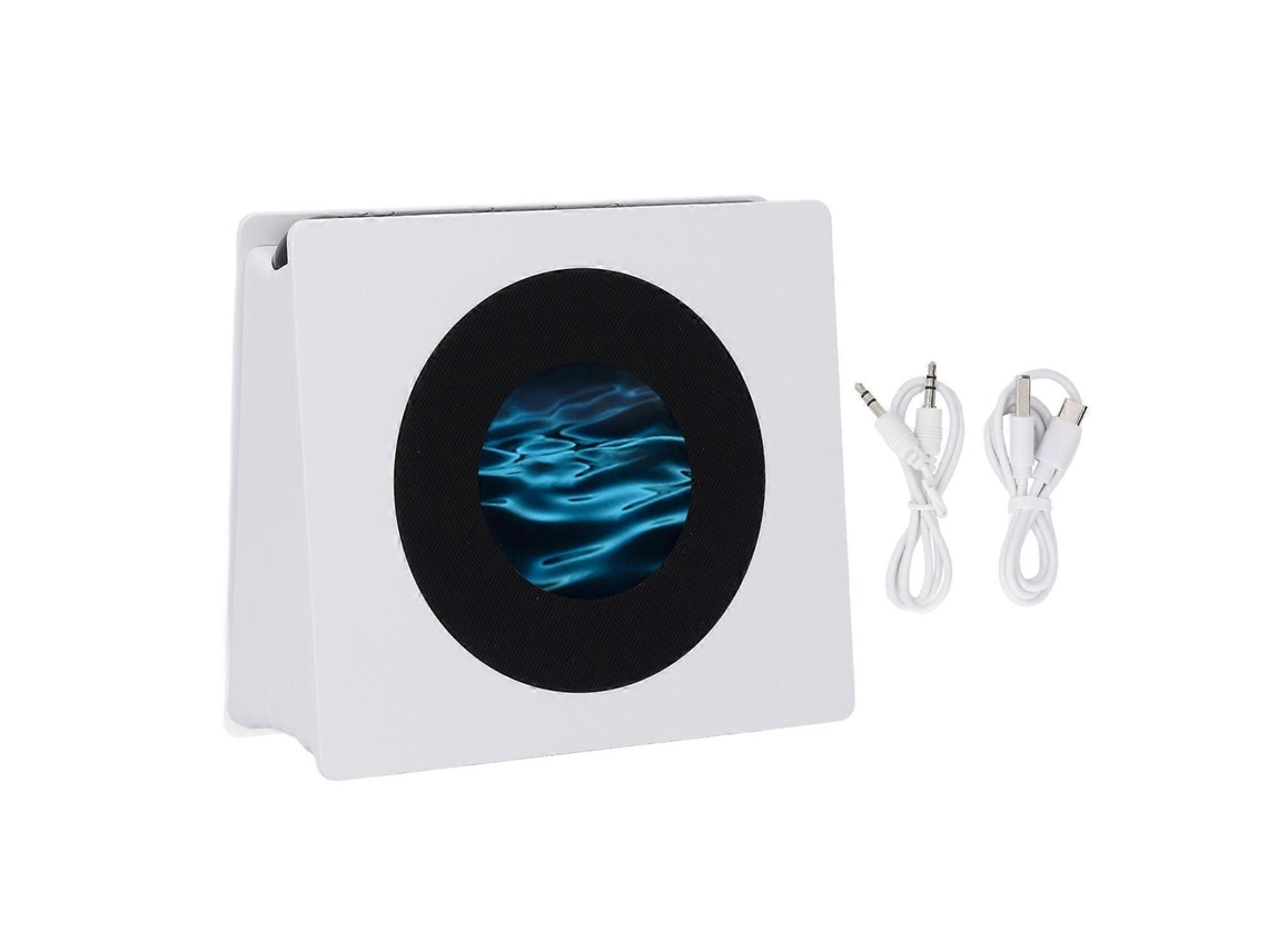 Altavoz de ruido blanco con imagen dinámica, pantalla HD, despertador con luz nocturna para Chennnls