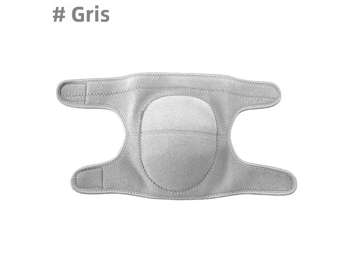 Rodillera De Compresión Ajustable (gris, 1 L) Para Hombre Y Mujer, Rodillera Deportiva Para Baloncesto.