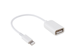Cable De Datos Otg Para Teléfono Móvil Apple Para Transmisión De Datos Y Conexión De Dispositivos