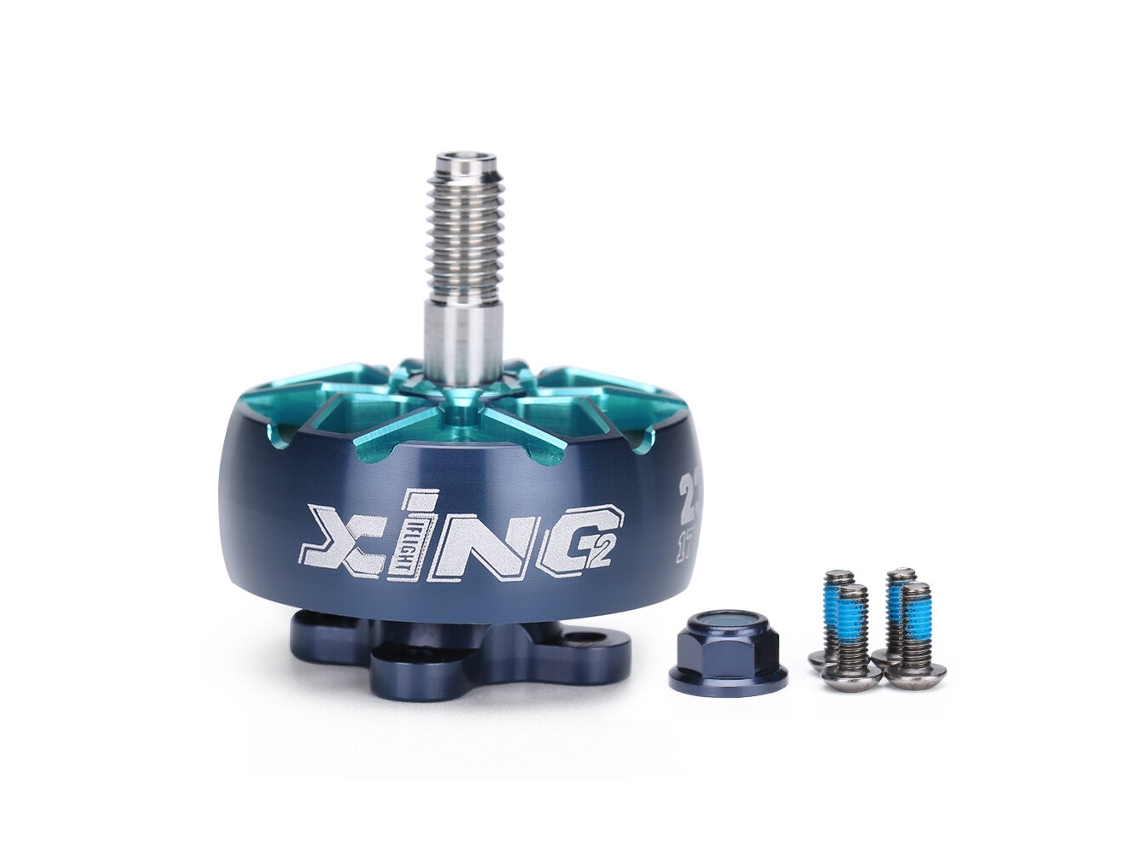 Motor sin escobillas Iflight Xing2 2306 1755 kv 6 s 2555 kv 4 s para dron RC de 5, 5,1 y 6 pulgadas para carreras FPV