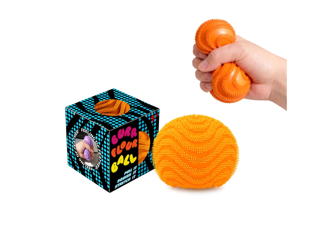 Pelota antiestrés de cáscara de naranja para un alivio rápido