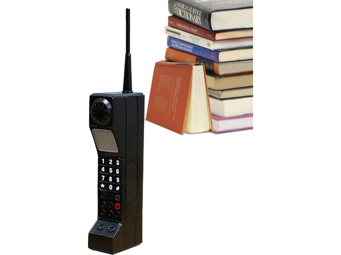 Teléfono De Hierro Retro, Modelo Vintage, 4 X 7 X 32 Cm. Adornos Navideños, Accesorios Para Fiestas, Accesorios De Fotografía.