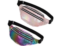 De 2 Riñoneras De Tela Oxford Con Correas Para Los Hombros Y Cinturones Para Mujer - Decorativas