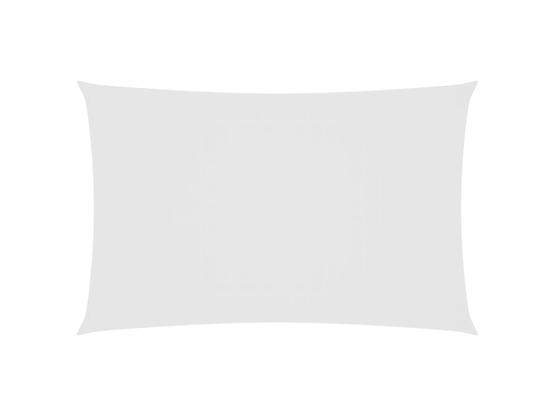 Parasol rectangular de tela Oxford blanca 6x8 m MAISON EXCLUSIVE
