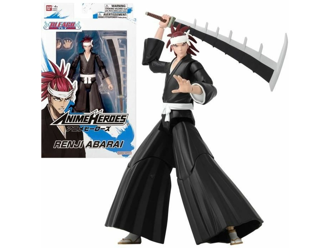 Figura de Acción BANDAI NAMCO Anime Heroes - Bleach: Renji Abarai 17 cm