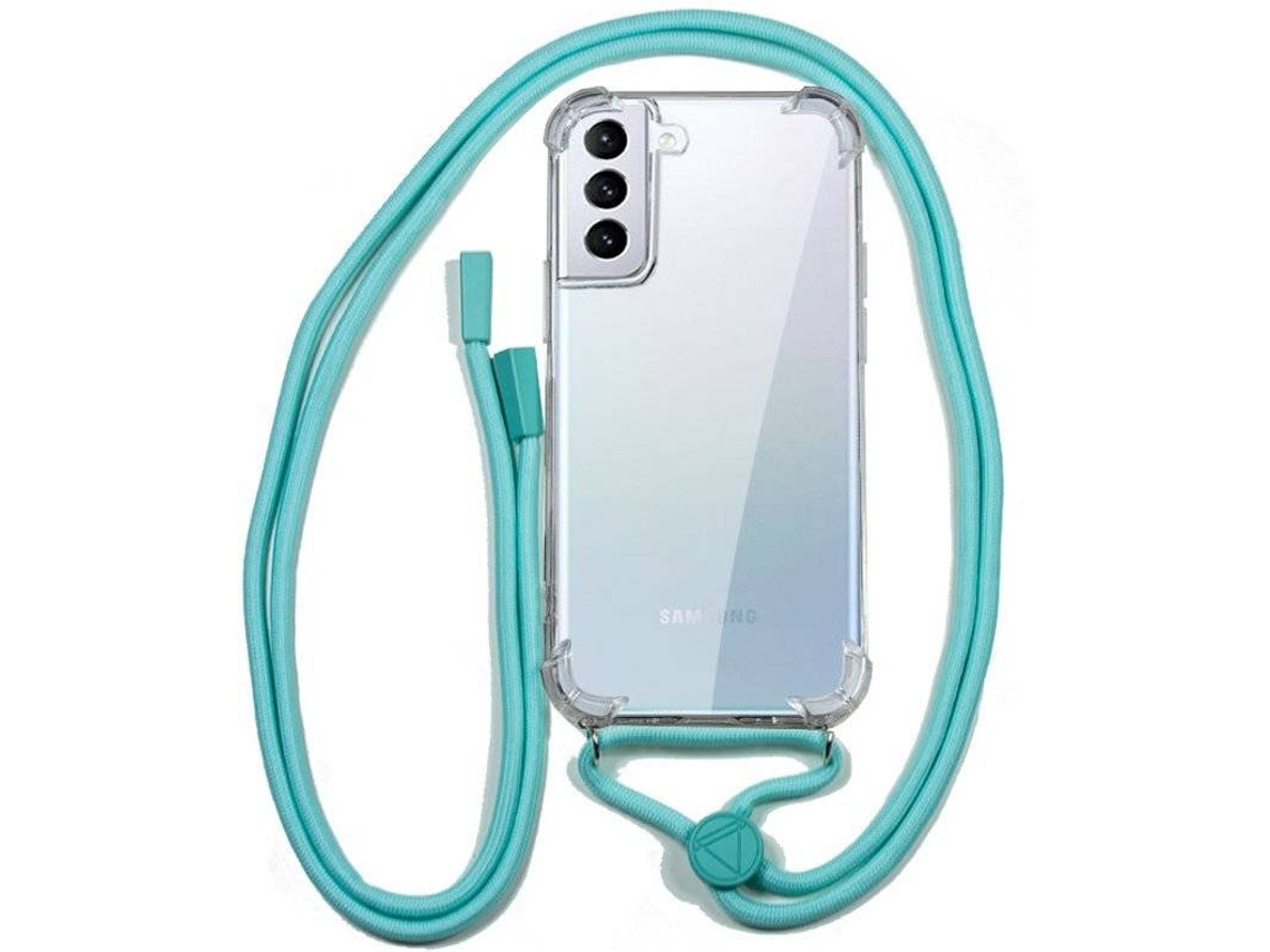 Funda para Samsung Galaxy S21 Plus COOL Cordón Transparente