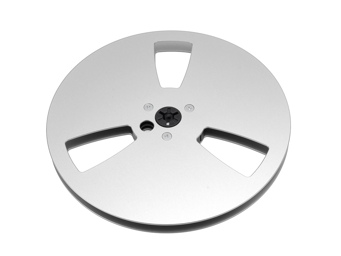 Carrete De Cinta De Audio Vacío De Aleación De Aluminio De 7 Pulgadas Y 1/4 De Pulgada Con 3 Orificios, Universal