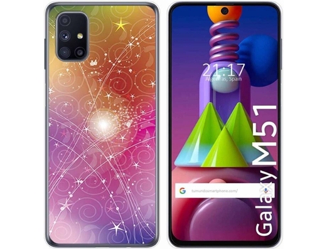 Carcasa Samsung Galaxy M51 TUMUNDOSMARTPHONE Abstracto Multicolor