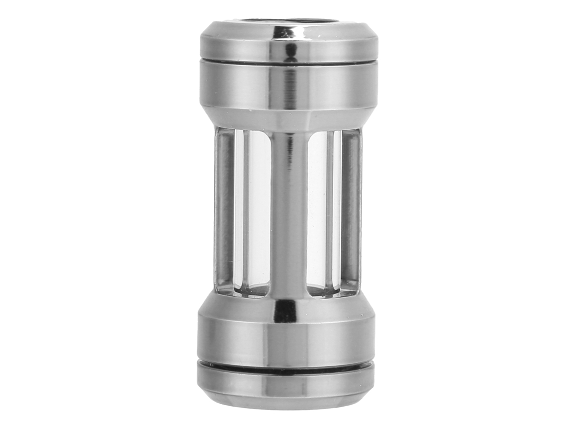 Filtro De Refrigeración Por Agua Con Rosca G1/4, Conector De Filtros De Refrigerador De Computadora, Plata