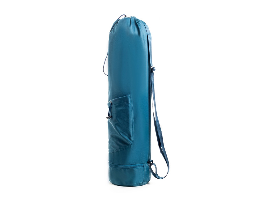 Bolsa Portátil Para Esterilla De Yoga Con Bolsillo Para Botella De Agua, Bolsa Impermeable Ajustable Para Gimnasio Y Entrenamiento.