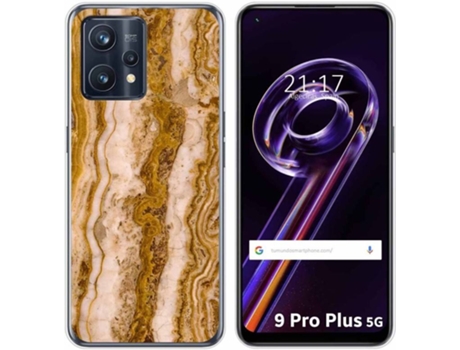 Carcasa para Realme 9 Pro Plus 5G TUMUNDOSMARTPHONE Dibujos Mármol 10 Multicolor