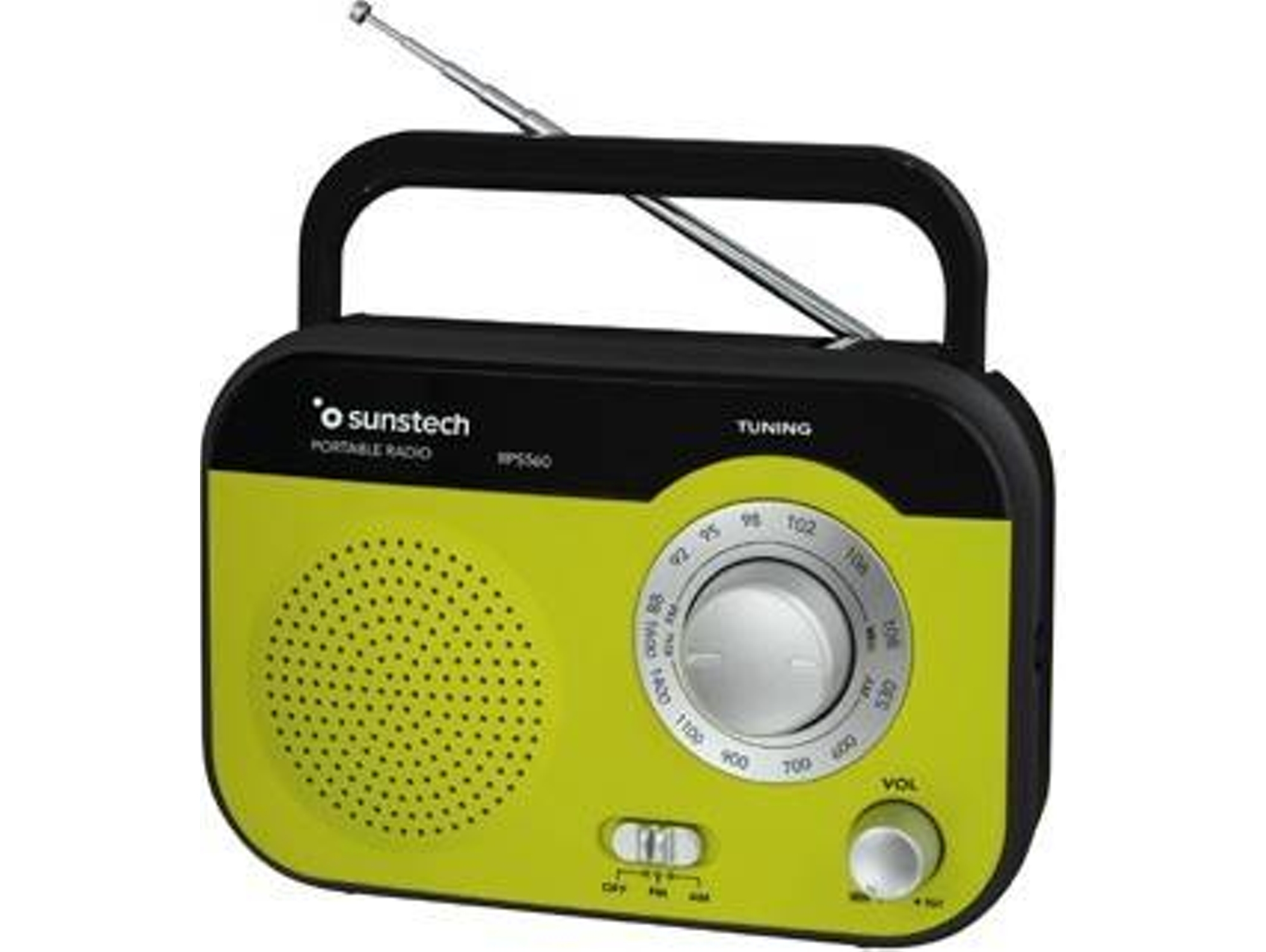 Radio Portátil SUNSTECH RPS560GN Verde